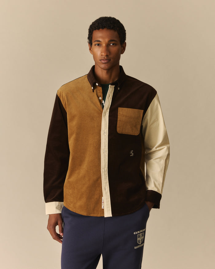 Franklin Relaxed Corduroy Shirt Brown Brown / XL