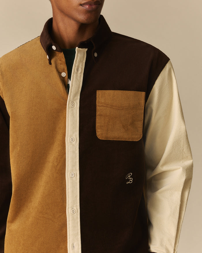 Franklin Relaxed Corduroy Shirt Brown Brown / XL