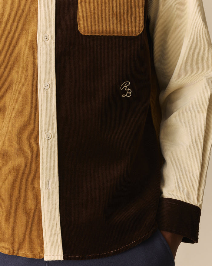 Franklin Relaxed Corduroy Shirt Brown Brown / XL