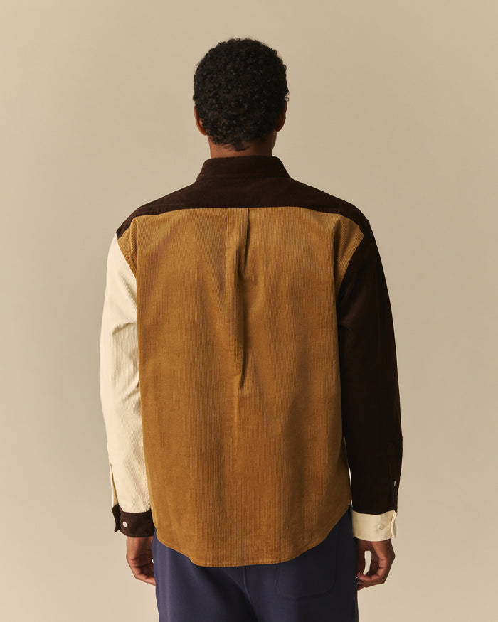 Franklin Relaxed Corduroy Shirt Brown Brown / XL