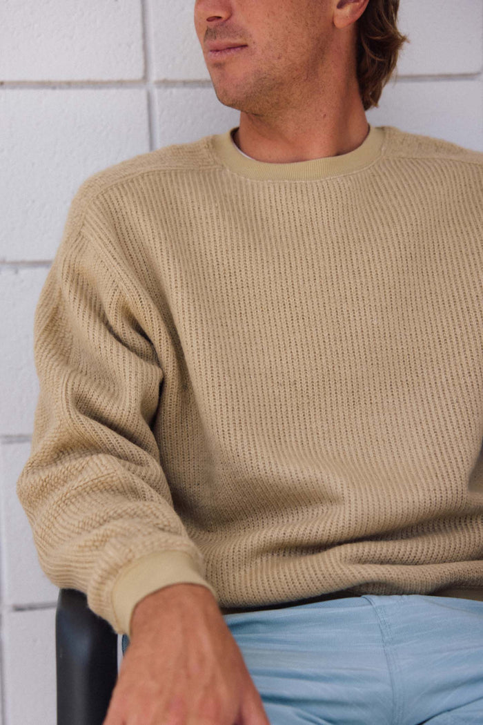 Fuzzy Box Crew Neck Fleece