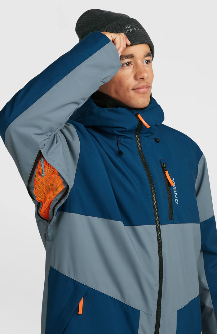FWC'Cruz Break Point Snow Jacket | Regal Blue Colour Block
