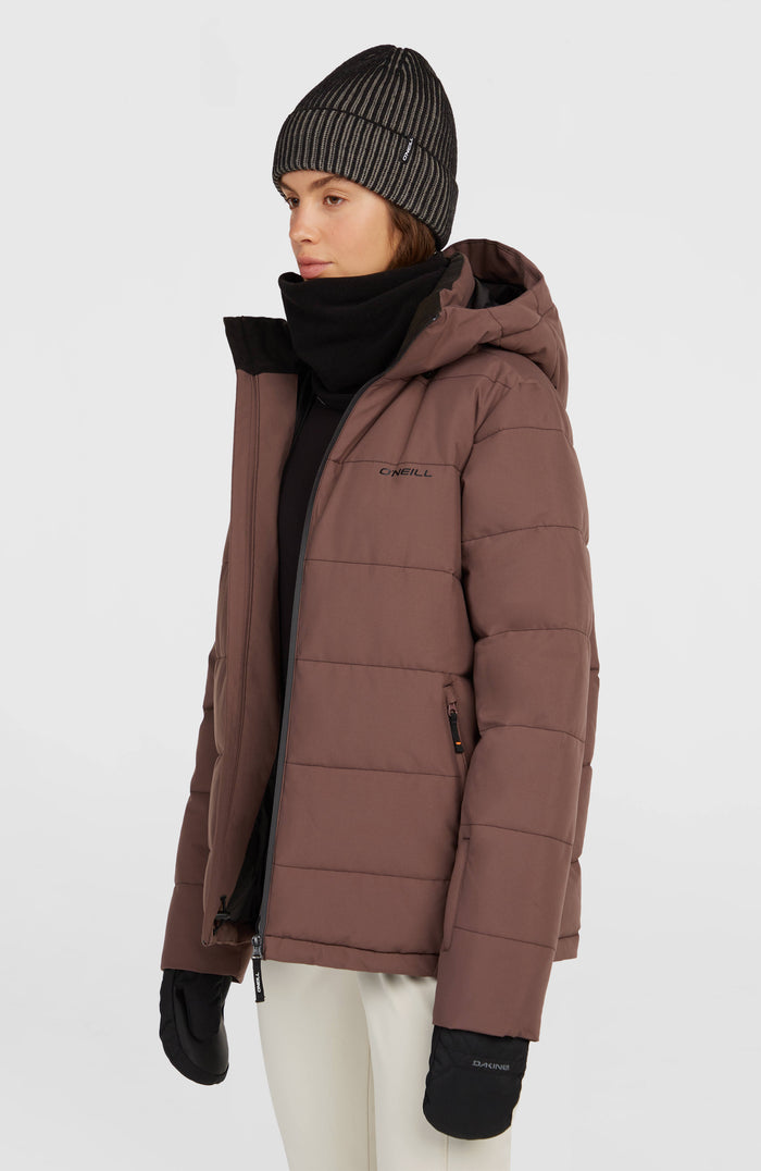 FWC'Cruz Puffer Snow Jacket | Purple Gray
