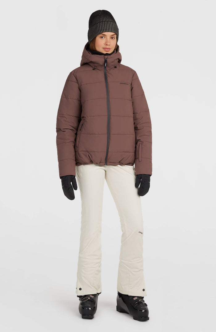 FWC'Cruz Puffer Snow Jacket | Purple Gray
