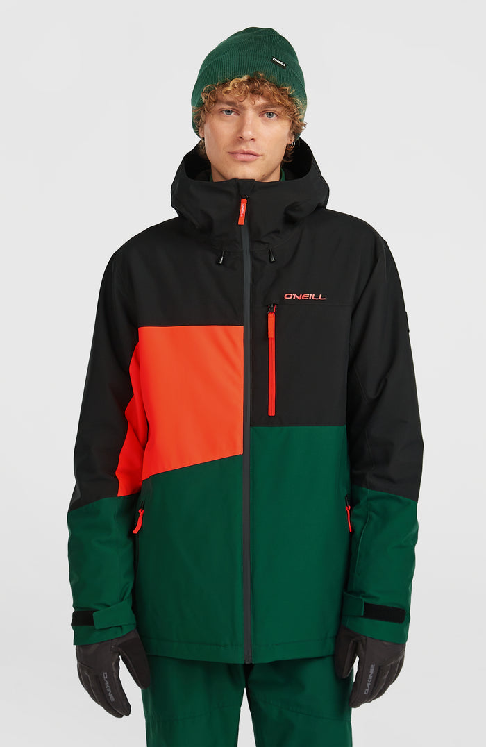 FWC'Cruz Triple Snow Jacket | Black Out Colour Block