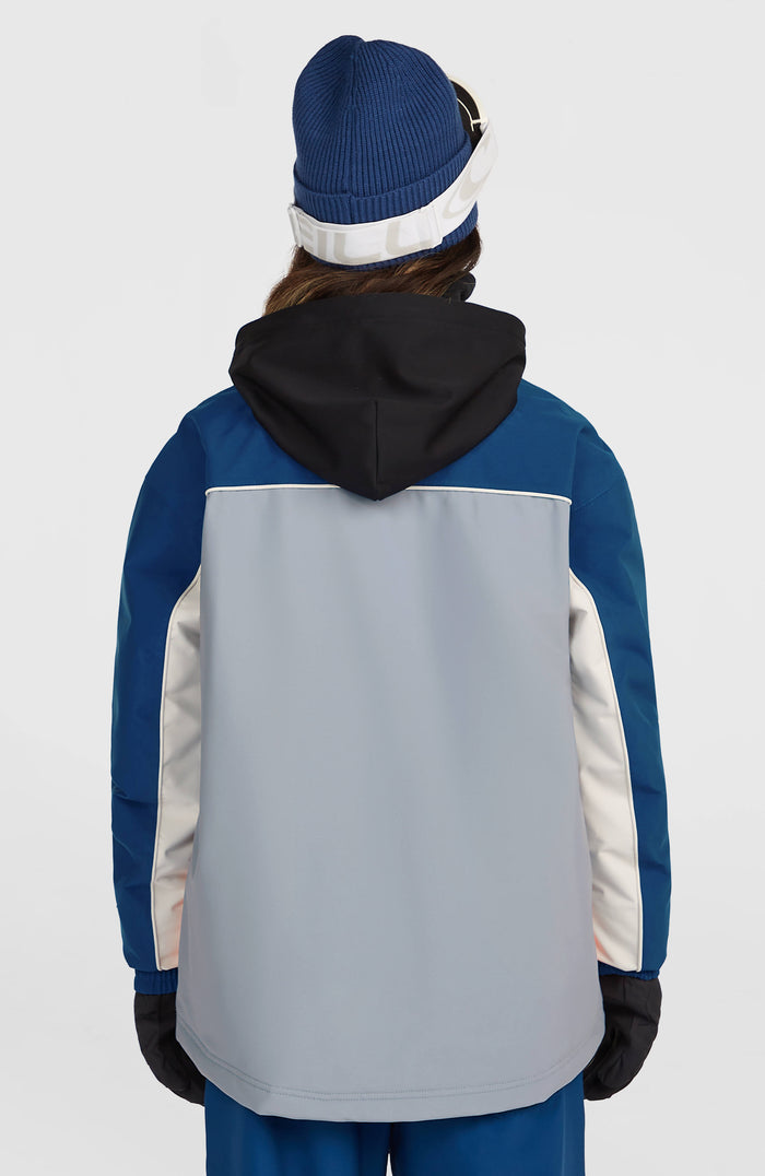 FWC'Play Shacket Snow Jacket | Regal Blue Colour Block