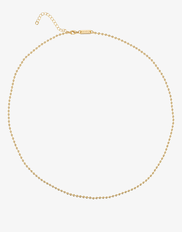 Emilia Gold Bullet Necklace - 55-60cm - Simply Beach UK