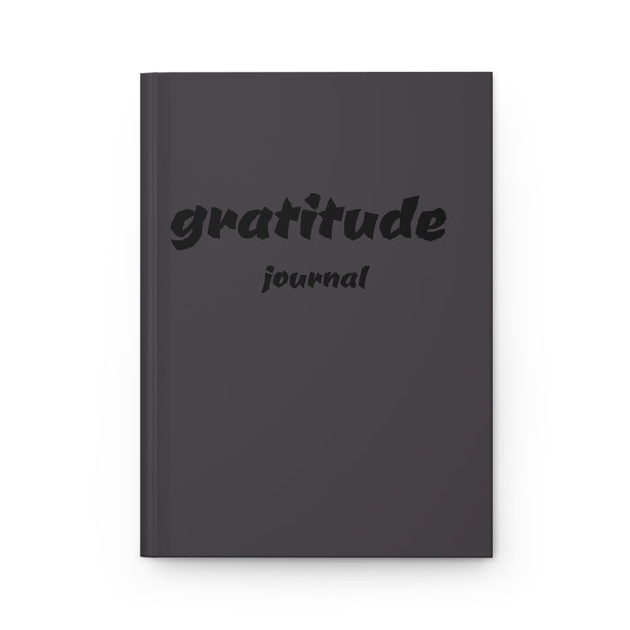Gratitude Journal Hardcover — Lined Matte Manifestation Notebook