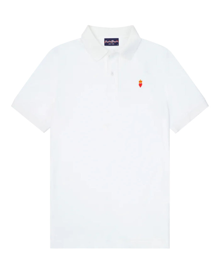 Heart Icon Piqué Polo