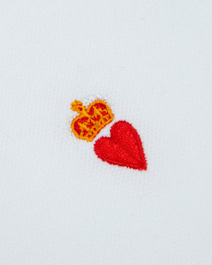 Heart Icon Piqué Polo