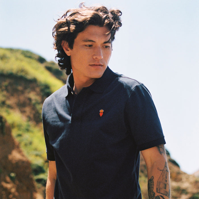 Heart Icon Piqué Polo