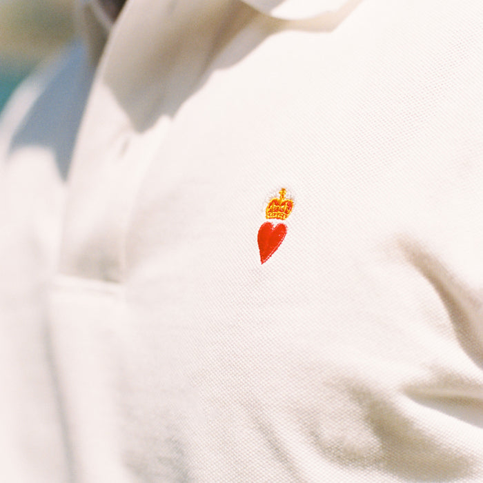 Heart Icon Piqué Polo