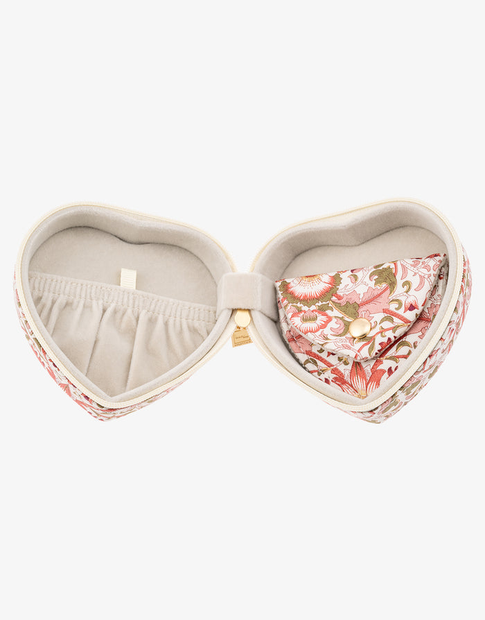 Emilia Heart Jewellery Box - Liberty Lodden - Simply Beach UK