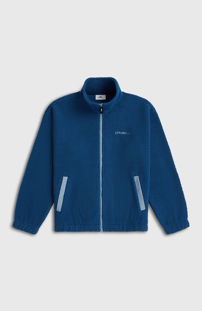 High-Pile Full-Zip Fleece | Regal Blue