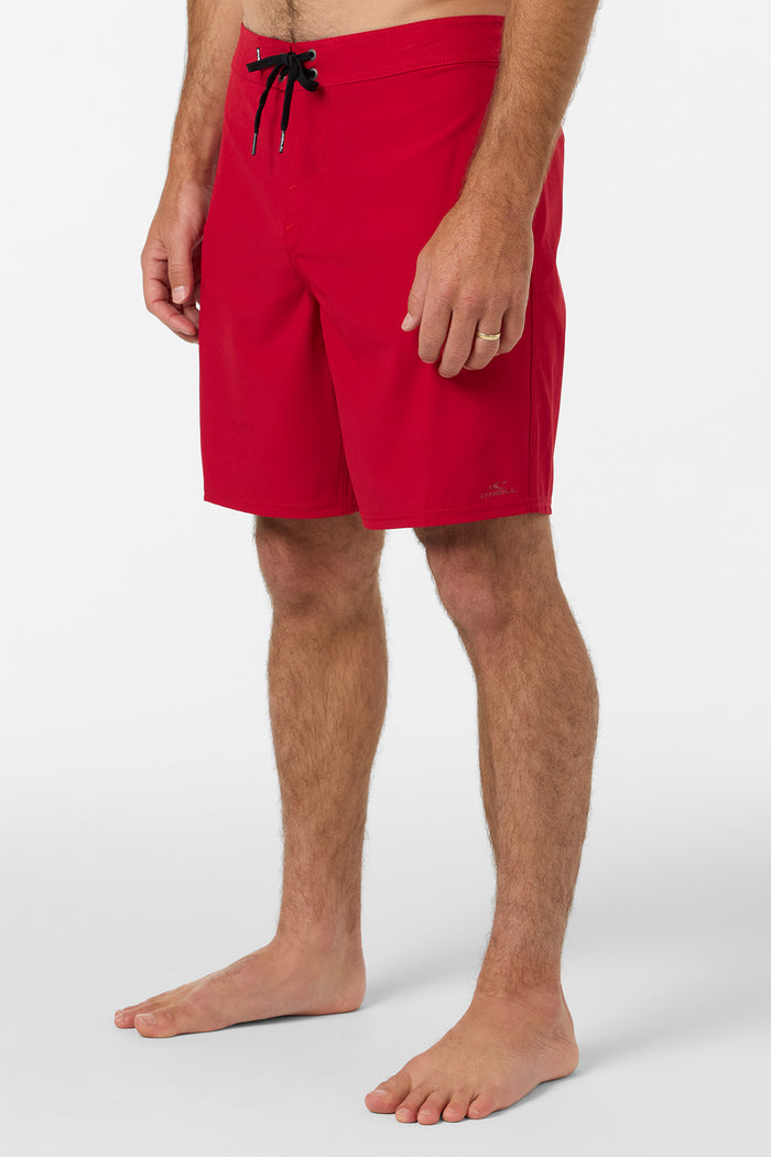 Hyperfreak Heat Lifeguard 19" Boardshorts - Lifeguard Red | O'Neill