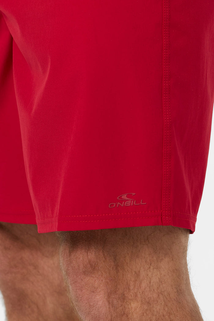 Hyperfreak Heat Lifeguard 19" Boardshorts - Lifeguard Red | O'Neill
