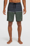 Hyperfreak Mysto Block 19'' Boardshorts | Dark Olive Mysto Block