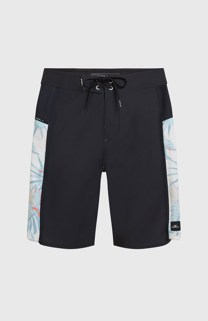 Hyperfreak Tech Panel 18'' Boardshorts | Black Tech Panel
