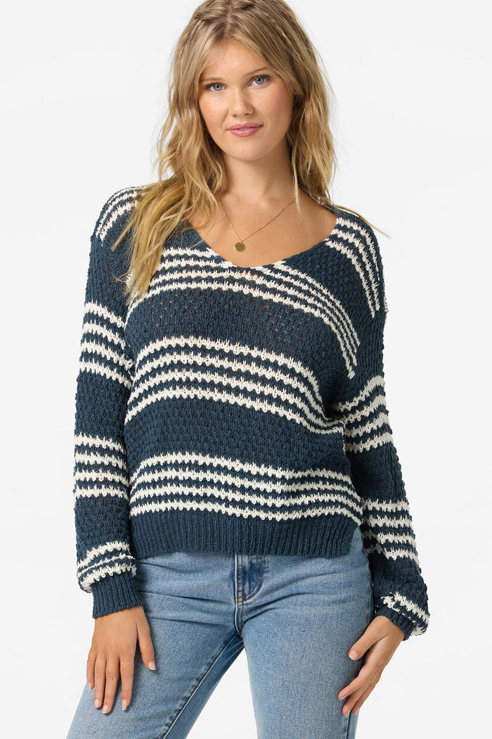Iyla Long Sleeve Sweater - Slate | O'Neill