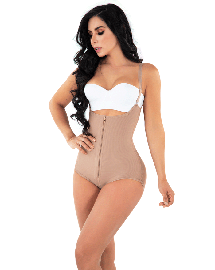 ShapewearUSA - Jackie London Mocha Plus Size Shapewear
