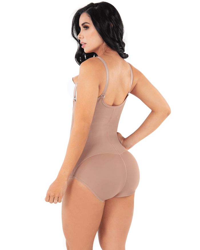 ShapewearUSA - Jackie London Mocha Plus Size Shapewear 1