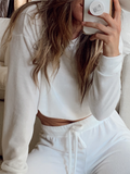 Knitted Casual Lace Set