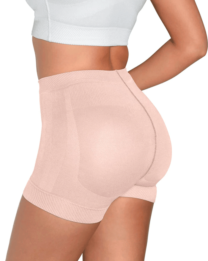 ShapewearUSA - Laty Rose High Waist Butt Lifting Mid-Thigh Butt Shaper Shorts 5
