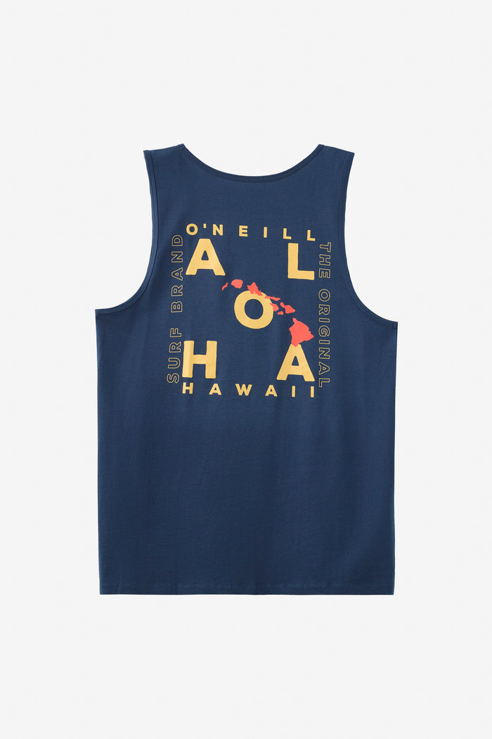 Layout Hawaii Tank - Navy | O'Neill