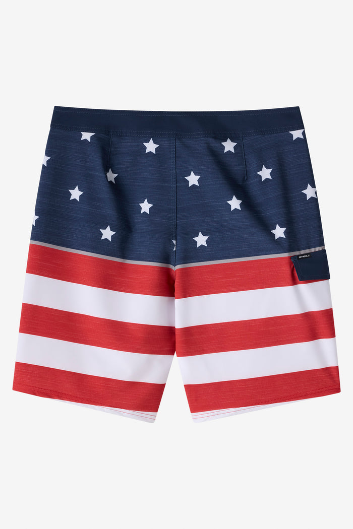 Lennox USA 20" Boardshorts - Red White Blue | O'Neill