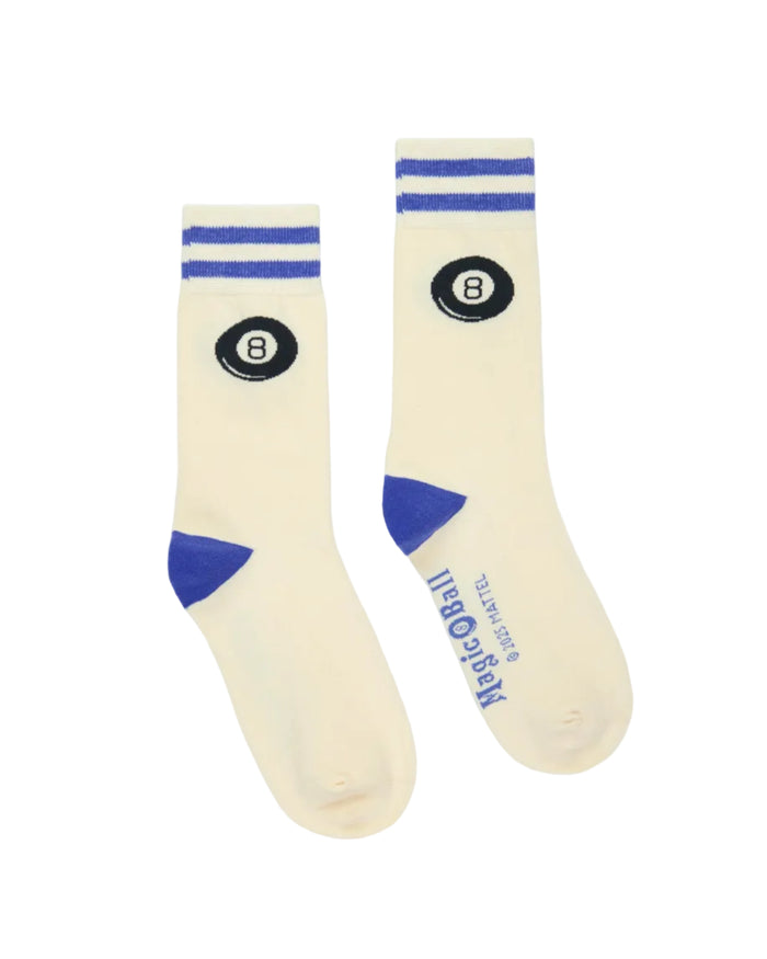 Magic 8™ Icon Socks Cream