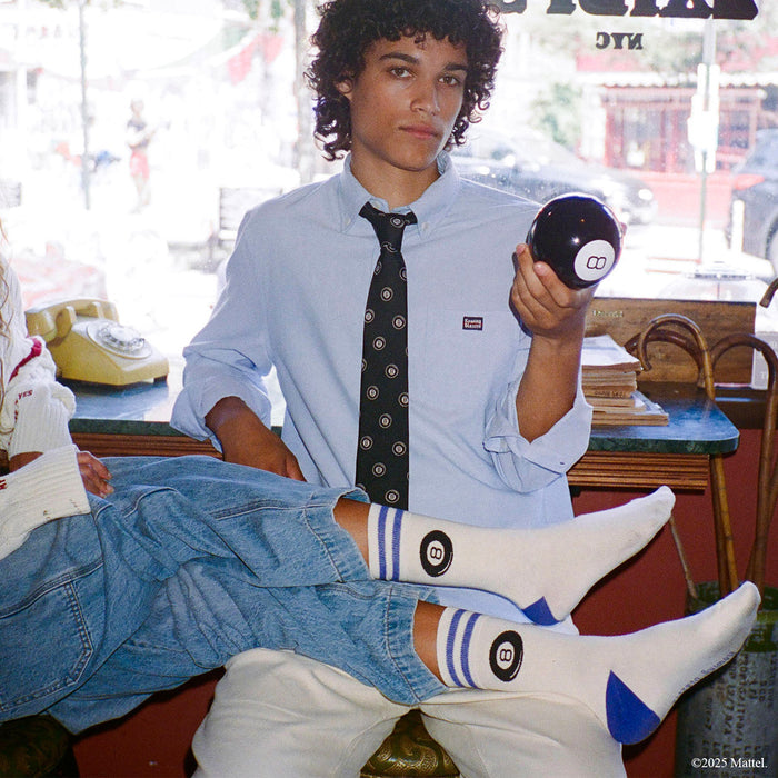 Magic 8™ Icon Socks Cream