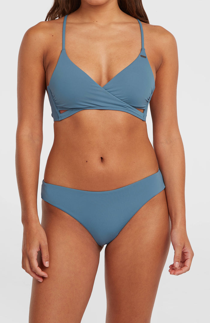 Maoi Bikini Bottoms | Copen Blue