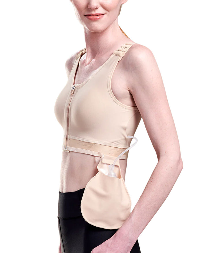 Marena Caress™ Pocketed Drain Bulb Management Bra