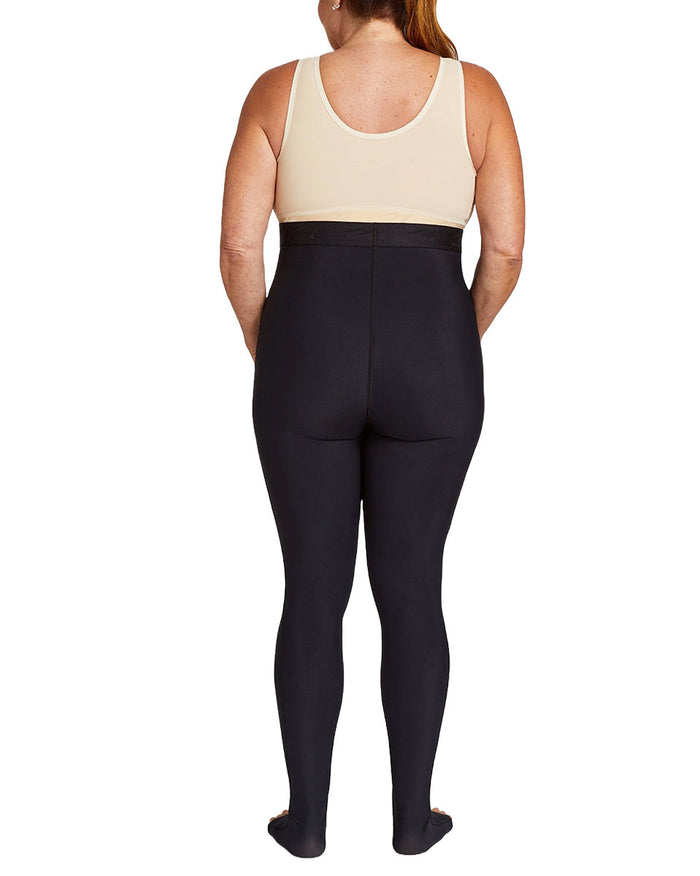 Marena Lipedema Mid-state Everyday Management Unisex Legging With Flexfit Comfort Ankle™ | 15-20 Mmhg | Style No. Liemlms