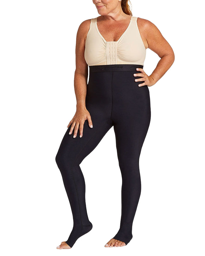 Marena Lipedema Mid-state Everyday Management Unisex Legging With Flexfit Comfort Ankle™ | 15-20 Mmhg | Style No. Liemlms