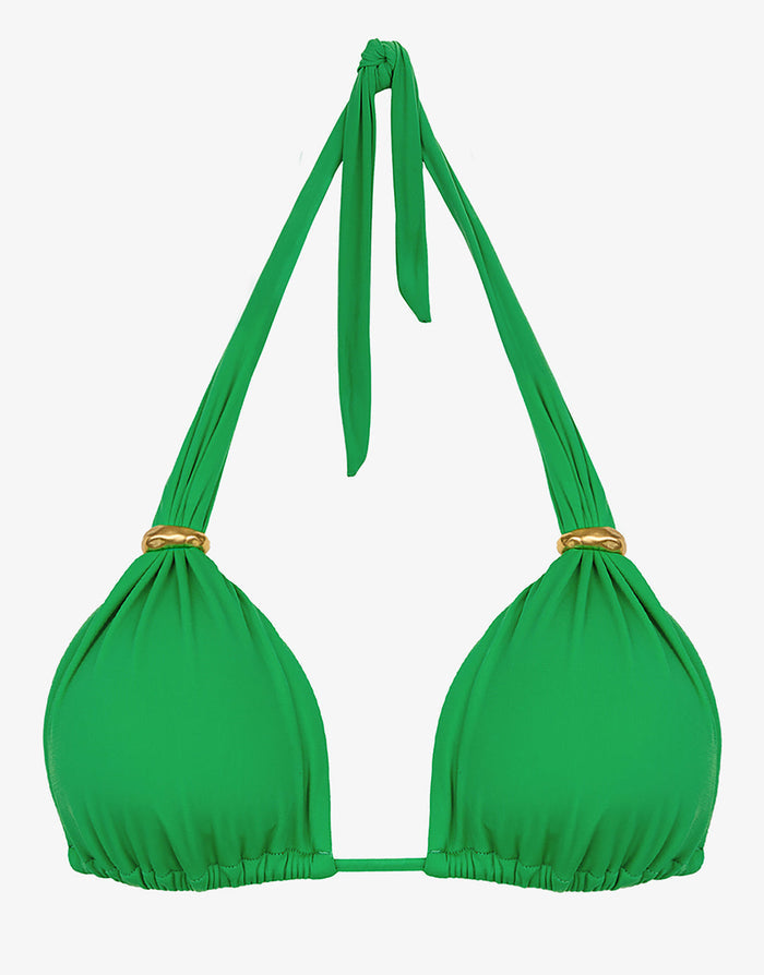Meadow Bia Tube Bikini Top - Green - Simply Beach UK