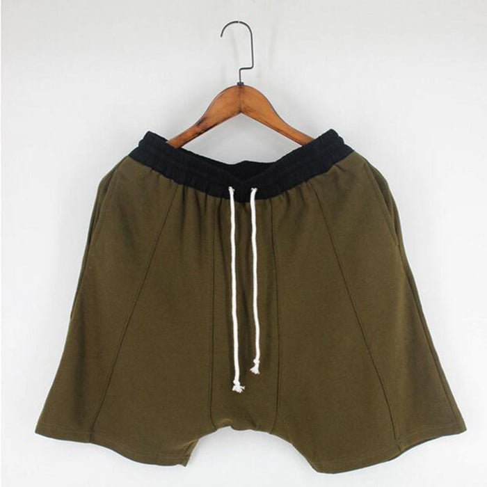 Men Loose Pants Hippop Shorts Summer