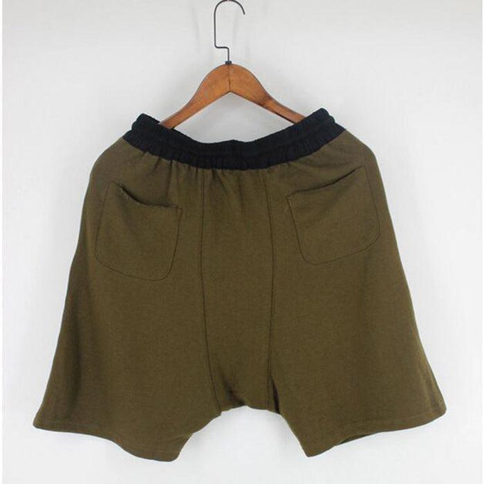 Men Loose Pants Hippop Shorts Summer