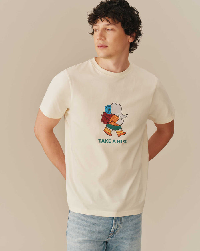 Men’s Babar Hike Graphic Tee Cream