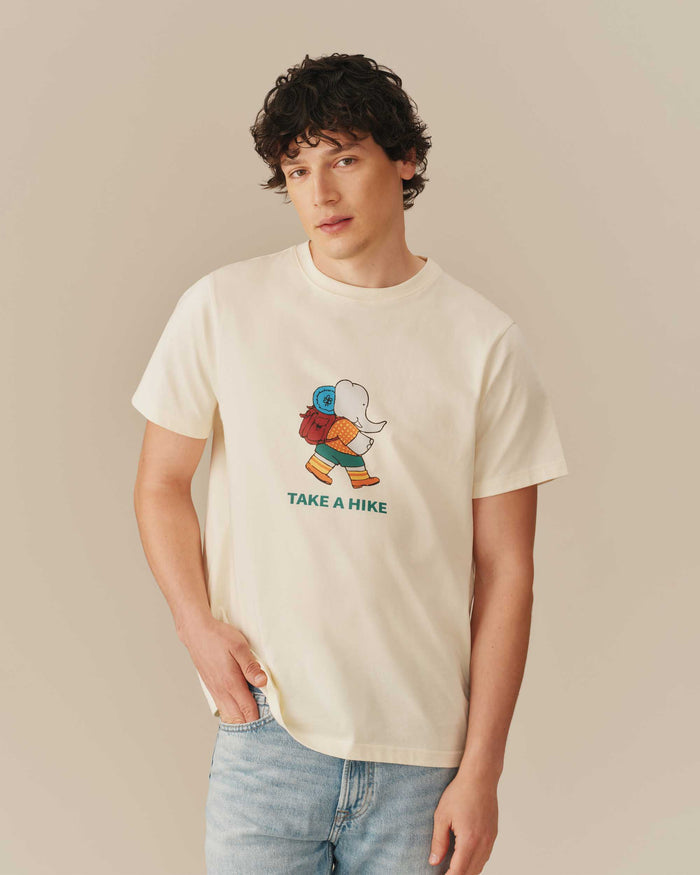 Men’s Babar Hike Graphic Tee Cream
