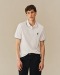 Men's Babar Pique Polo White
