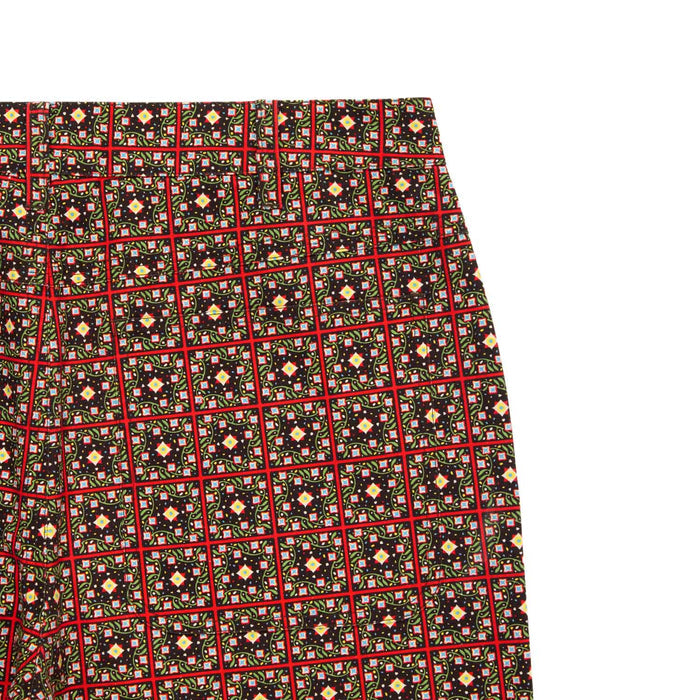 Men's Canvas Printed Workwear Pant Geo Floral