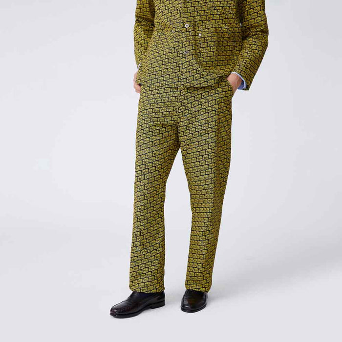 Men's Canvas Printed Workwear Pant RB All Over