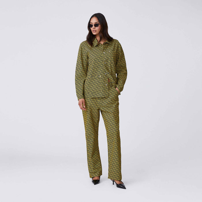 Men's Canvas Printed Workwear Pant RB All Over