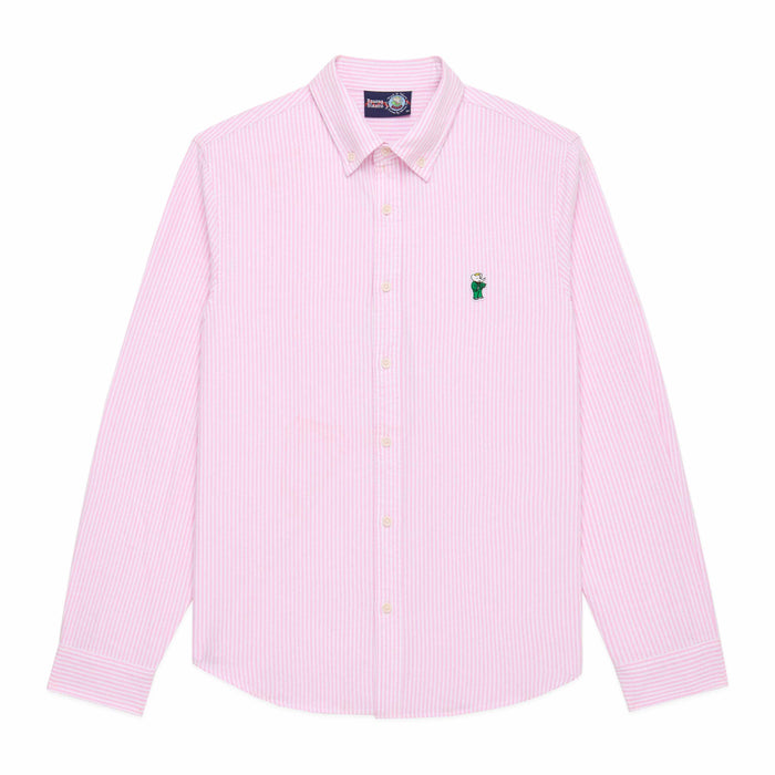 Men's Classic Stripe Babar Oxford Light Pink Stripe