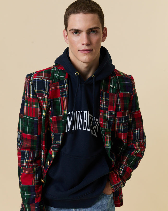 Men's Collegiate Arch Hoodie Navy