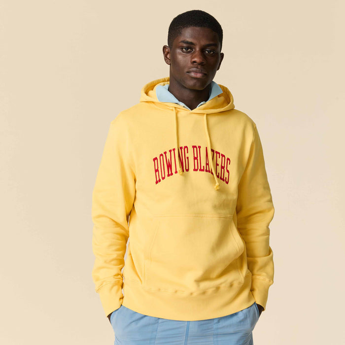 Men's Collegiate Arch Hoodie Yellow