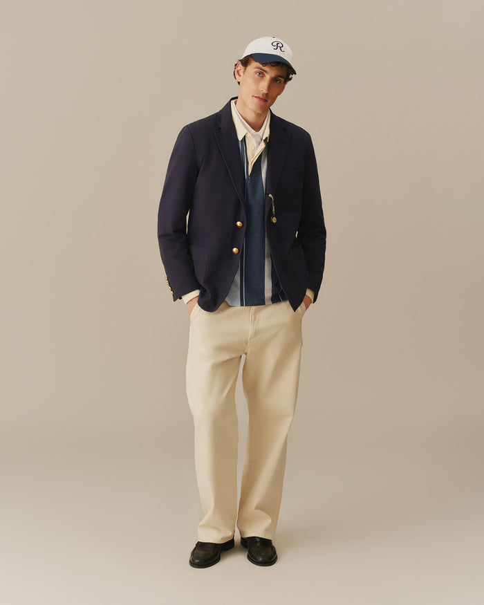 Men's Core Chino Patch Pocket Blazer Navy