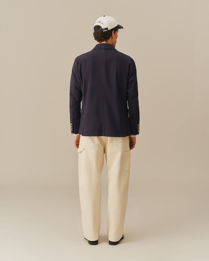 Men's Core Chino Patch Pocket Blazer Navy