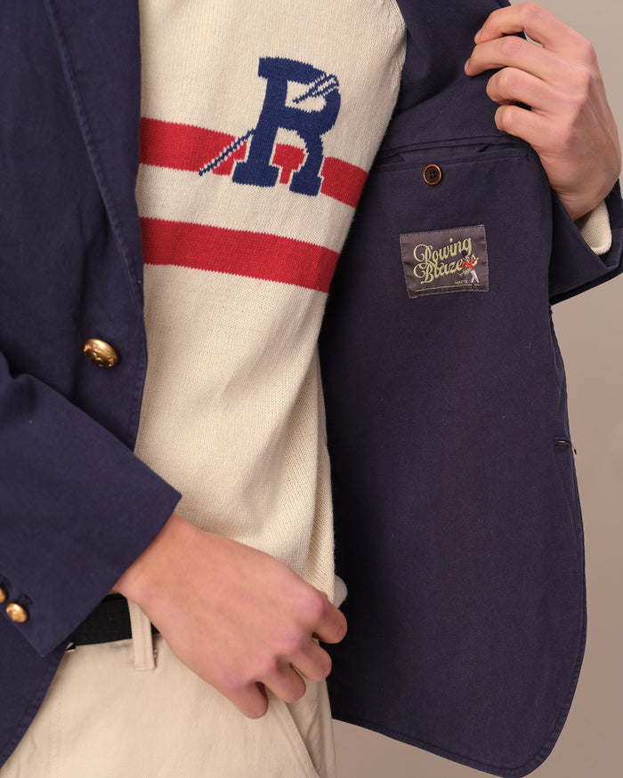 Men's Core Chino Patch Pocket Blazer Navy